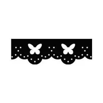 Svatební dekorace Heyda Velká děrovačka na okraje papíru Motýlci - ozdobné raznice na svatební oznámení, jmenovky