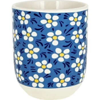Čajová miska Herb Daisy 150 ml porcelánová modrá