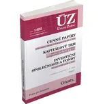 ÚZ 1492: Cenné papíry, Kapitálový trh,…