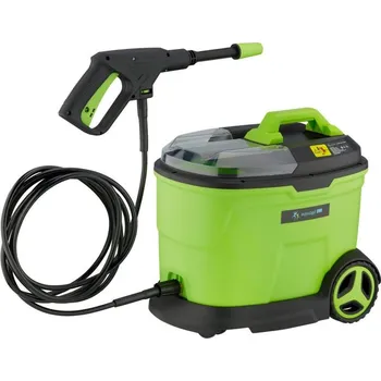 Vysokotlaký čistič Tlakový vodní čistič / vysokotlaká myčka Aqua2go Evo - Li-Ion akumulátor 5.2Ah / nádrž 21l / 60bar / příslušenství