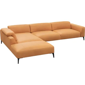 Pohovka Flexlux Kožená rohová pohovka VOLUZZI 325 cm, levá