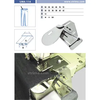 Příslušenství k šicímu stroji Texi Zakladač pásku pro šicí stroje UMA-114 50/30/12 H