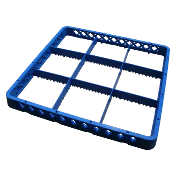 Příslušenství pro myčku Nástavec koše plastový 9 pozic 50x50x4 | REDFOX - C 1109