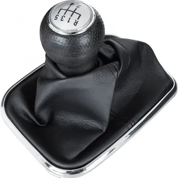 Řadící páka VW Golf IV, Bora 5st. stříbrná 12mm s manžetou