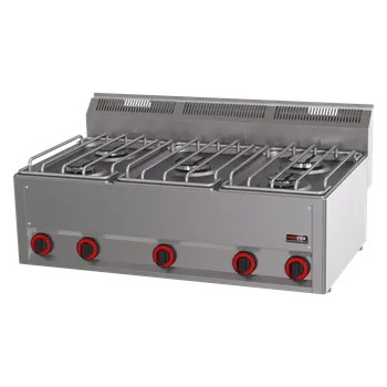 Sporák Sporák plynový 5x hořák bez podestavby | REDFOX - SP 90/5 GL