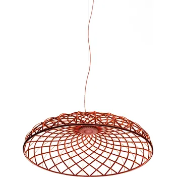Flos F6392035 Skynest suspension, červené závěsné svítidlo, 78W LED 2700K stmívatelné, prům. 90,4cm