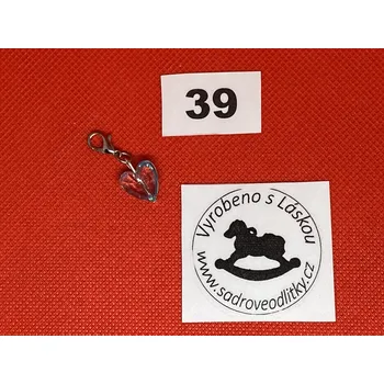 HandMade by VeJa Přívěšek s karabinkou č.39