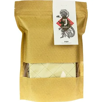 Čokoláda 40% bílá čokoláda s kousky bobů 500g