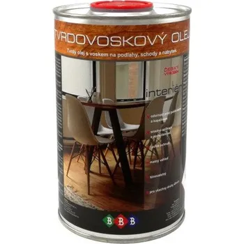 barva a nátěr na dřevo BBB tvrdovoskový olej 0,75lt BBB BARVY OLE TVR T 00750