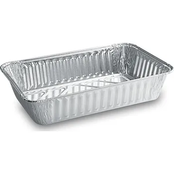 Jednorázové nádobí Mísa na těstoviny hranatá ALU (800 ml) 20,3 x 13,5 x 4 cm [100 ks] (79100)