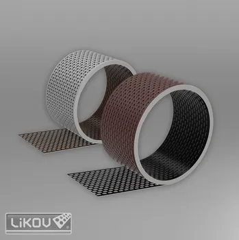 Větrací ochranný pás ALU 100/5/hnědá/šedá 5m