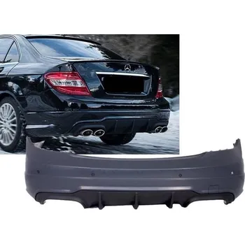 Nárazník PROTEC Zadní nárazník MERCEDES W204 2007-2014 SEDAN C63 AMG STYLE PDC