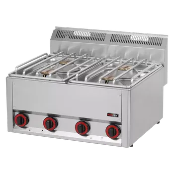 Sporák Sporák plynový 4x hořák bez podestavby | REDFOX - SP 60 GLS