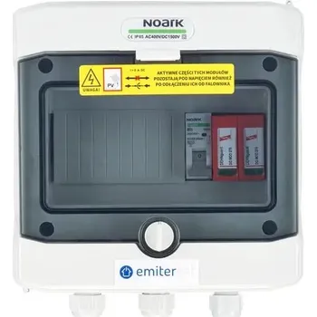 Jistič EMITER EM-71_AC Rozdzělovač AC, IP65, SPD AC Dehn typ 2, jistič 20A 1-F