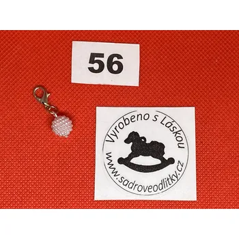 HandMade by VeJa Přívěšek s karabinkou č.56