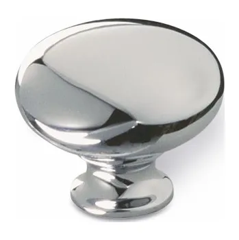Úchytka nábytková RADIANCE, kovová, chrom lesk, průměr 32 mm 913-32 ZN1