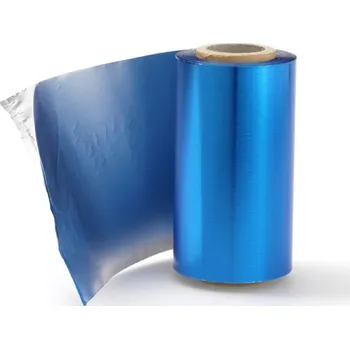BraveHead Aluminium Foil - kadeřnický alobal na melír VÝPRODEJ: 8884 - BLUE - modrý alobal, 125 m, 15 mikro