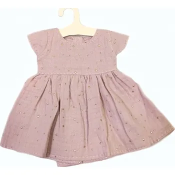 Alimi Šatičky pro panenku 32 cm Hvězdné nebe pudrové