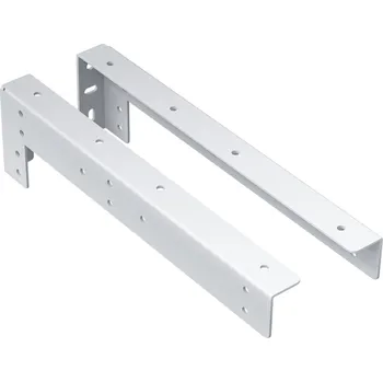 Onpira Bílý L držák police s podpěrou [2ks] Rozměr: 310x100 mm