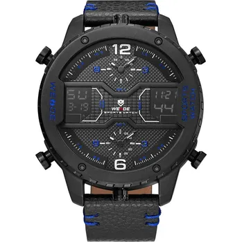 Hodinky Pánské masivní hodinky Weide Luxury - Modré