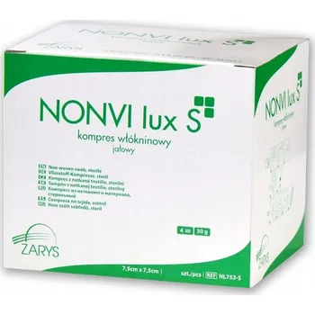 ZARYS International Group NONVI lux S - Komprese z netkané textilie, 40g, 4W, 10x10cm, sterilní (20ks/bal)