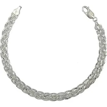 Náramek Stříbrný náramek greek délka náramku 18cm