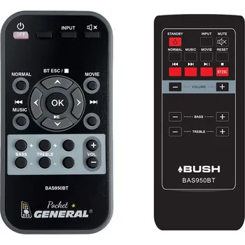 BUSH BAS950BT - dálkový ovladač duplikát