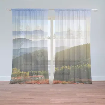 Záclona Záclony Příroda: 2 ks - 150x250 cm - Sablio