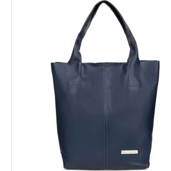 Velká dámská kožená kabelka Beltimore modrá (Dámská kabelka )
