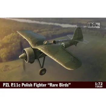 Plastikový model 1/72 PZL P.11c Polish Fighter 'Rare Birds'