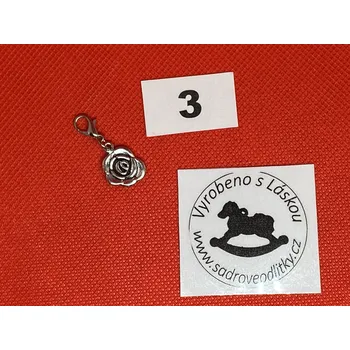 HandMade by VeJa Přívěšek s karabinkou č.3