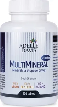 Adelle Davis Multiminerál + cheláty 100 tab.