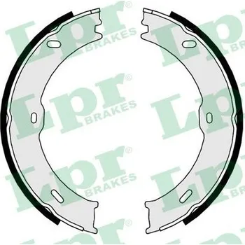 Brzdová čelist Sada brzdových čelistí, parkovací brzda LPR 09710