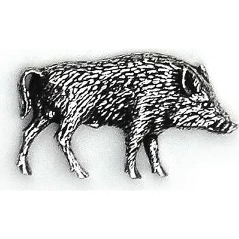 Lovecký odznak stojící divočák