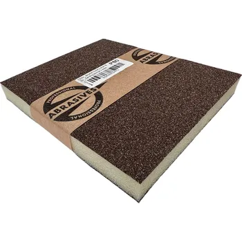 Brusný papír PROFESSIONAL ABRASIVES Houba brusná 2-stran. 120x95x10mm zr.150