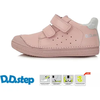 Dívčí polobotky Celoroční obuv DDstep S049-41158DM Pink dívčí Velikost: 30