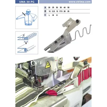Texi Zakladač výpustků pro šicí stroje UMA-30-PG 50/25 M
