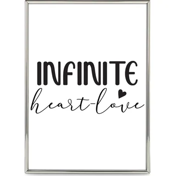 Rám na obraz Hama portrétový rámeček INFINITY, 15x20 cm, stříbrná lesklá