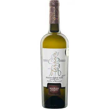 Víno Vinařství Štěpán Maňák Rulandské bílé 2019 pozdní sběr polosuché krášleno na kvasnicích