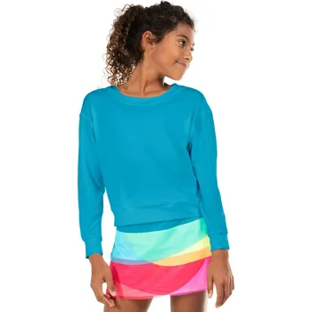 Dámská mikina LuckyInLove Jr mikina Hype - modrá: Junior S