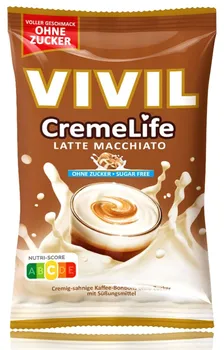 Bonbon Vivil CremeLife Latte Macchiato bez cukru 60 g