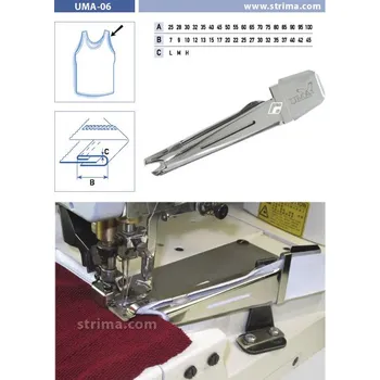 Texi Lemovač jednostranný pro šicí stroje UMA-06 85/37 M