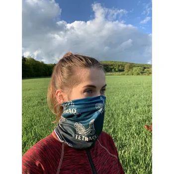 Šátek Multifunkční šátek na obličej Bufka TETRAO tmavozelená 1 ks