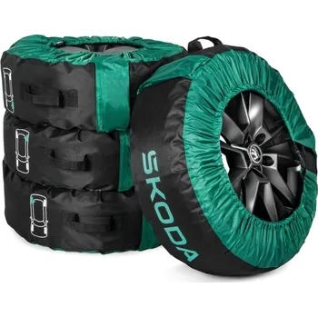 Osobní pneu Škoda Auto Obaly na pneumatiky Škoda 14\" - 18\" (4 kusy) - originál 3P0073900