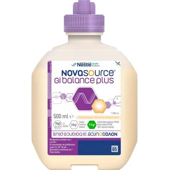 Speciální výživa NOVASOURCE GI BALANCE PLUS NEUTRÁLNÍ PŘÍCHUŤ perorální roztok 1X500ML