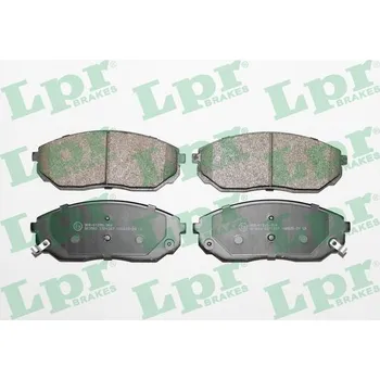 Brzdová destička Sada brzdových destiček, kotoučová brzda LPR 05P1207