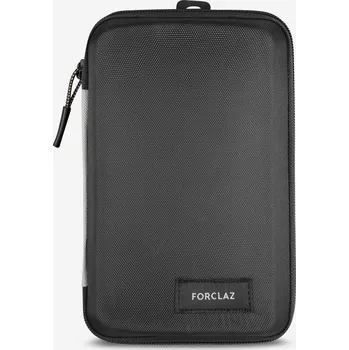 Sportovní taška FORCLAZ Pevný obal na doplňky Travel ŠEDÁ