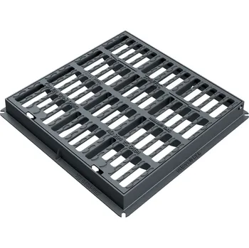 Kanalizační potrubí Mříže s rámem a pantem USLAVA®, zatížení D400 300x300