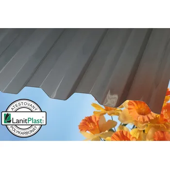 Průsvitná krytina polykarbonátová deska MARLON CSE FR 0,8 mm 1,06x5 m bronz LG2617