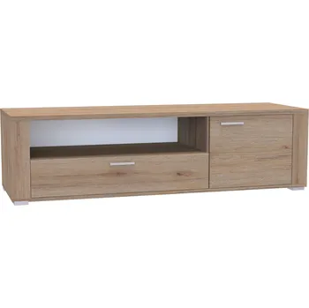 Komoda TV stolek ADEL pravá, Dekor: Dub grande